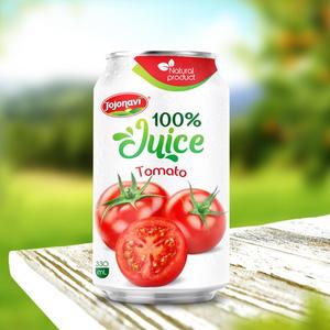 100% Jugo de tomate Jojonavi Muestra gratis 330ml Fabricante Proveedor mayorista Etiqueta privada OEM ODM HALAL KOSHER ISO - Product Image 3