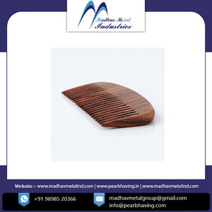 Top Quality Natural Sandalwood Wooden Beard <b>Comb</b> Fancy Beard <b>Comb</b> From Indian Manufacturer - Product Image 4