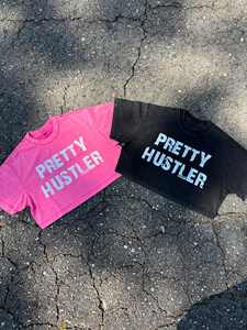 T-shirt court en coton 100% avec motif décontracté Coupe ample Tissu tricoté en polyester/coton Style décontracté - Product Image 4