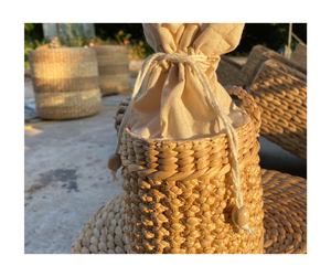 กระเป๋าผักตบชวาแฮนด์เมดสวยงามสำหรับผู้ซื้อทั่วโลกผู้ผลิตในเวียดนามที่ไว้ใจได้นำเสนอถุงผักตบชวา - Product Image 1