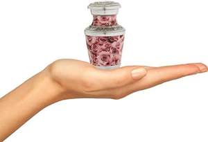 Urnas de cremación para cenizas humanas: urnas decorativas, urnas para cenizas humanas femeninas y masculinas, urnas para cenizas urnas funerarias femeninas adultas - Product Image 4