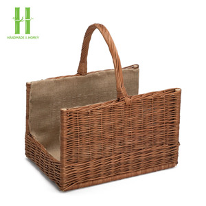 BEST SELLER Panier de pêche en osier fait main de haute qualité, durable, avec bandoulière réglable, fabriqué au Vietnam - Product Image 4