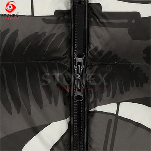 Chaqueta acolchada hecha a medida de alta calidad para hombre, recién llegada, con capucha de invierno con tela de lona, precio superior a la moda con etiqueta privada - Product Image 5