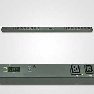 PDU Neutral Bravo SWV-1623K-24N1 de 24 Puertos, 230V 16A, IP Rack, Conmutado/Monitorizado, Monitoreo Web/SNMP, 21x IEC320 C13, 3x IEC320 C19 - Product Image 1
