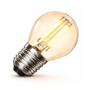 Ampoules LED E27 à intensité variable 4W avec filtre sphérique, éclairage à haute efficacité - Product Image 1
