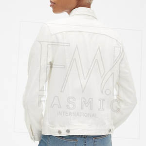 Chaqueta vaquera de estilo nuevo de invierno para mujer de alta calidad, superventas, relleno de algodón de punto, diseño de Pekín personalizado, característica transpirable - Product Image 3