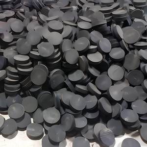 Botón en blanco de cuerno de búfalo real Botón en blanco redondo de la mejor calidad para uso de prendas de vestir Botón de cuerno de búfalo de agua india en blanco - Product Image 1