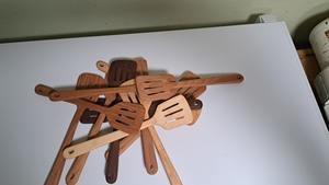 Mini cuillère, petite cuillère à café en bois, ustensiles de service en bois pour la cuisine, condiments, cuillères à miel pour un usage quotidien - Product Image 5
