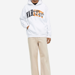 Suéter en blanco de fábrica al por mayor sudaderas con capucha holgadas estilos de Hombre Sudaderas con capucha informales Personalice su propia Sudadera con capucha - Product Image 4