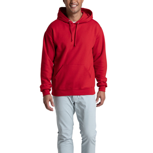 Sudadera con capucha y hombros caídos de gran tamaño para hombre con logotipo personalizado, sudadera en blanco de peso pesado para ropa de calle, artículos esenciales de invierno - Product Image 1