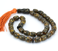 Tasbih Kayu Warna Broan Grosir Islami 8mm Manik-Manik Doa Muslim Tasbih Tasbeeh OEM ODM