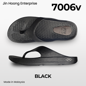 @migo Sandalias Flip-Flop para Mujer 7006v Negras Cómodas Ligeras Transpirables Suela Antideslizante Resistentes al Agua Tacón de 2cm Hechas en Malasia - Product Image 2