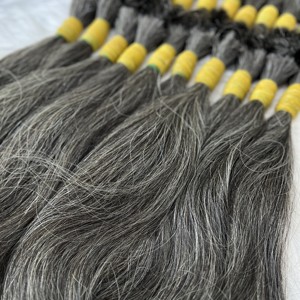 ผมต่อจากมนุษย์สีเทาธรรมชาติไม่พันกันผมชาวเวียดนามไม่พันกัน - Product Image 5