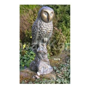 Venta caliente hierro fundido Floral pájaro jardín escultura resistente jardín escultura para jardín Parque patio Decoración - Product Image 6