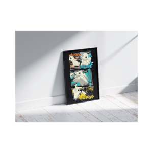 Modern Style Pokmon Pikachu & Kanto Starters <b>Poster</b> Collage Paper Wall Decor - Product Image 4
