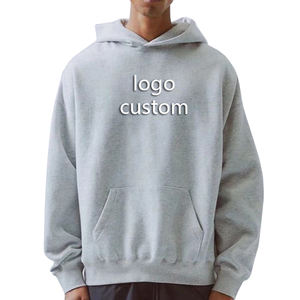 Sudadera con Capucha de Invierno Informal para Hombre, Cortavientos, Personalizada, Extra Grande, 100% Algodón, Felpa, de Alta Calidad - Product Image 5