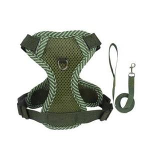 Conjunto de Correa y Collar para Perro, Moderno, Simple y Duradero, Chaleco Reflectante, Correa Ajustable, Agarre Suave, para Todas las Estaciones, para Perros Medianos y Pequeños - Product Image 1