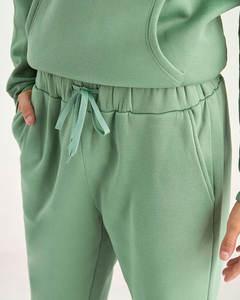 Bella Canvas-Sudadera con capucha y pantalones de chándal con cordón estampado para hombre, de lana de canguro XL sudadera con bolsillo, chándal de media manga, pantalón - Product Image 5