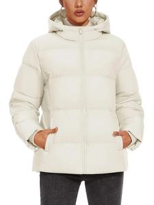 Chaqueta polar de Invierno para mujer, corta, de moda, estándar, de alta calidad, a prueba de viento, respetuosa con el medio ambiente, para uso en exteriores, para invierno - Product Image 3