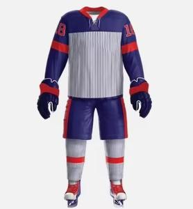 เครื่องแบบฮ็อกกี้น้ำแข็งระบายอากาศสำหรับผู้ใหญ่เครื่องแบบฮ็อกกี้น้ำแข็งขนาดกำหนดได้ตามต้องการดีไซน์ล่าสุด - Product Image 2