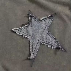 Camiseta Oversize para Hombre de Algodón y Poliéster con Logotipo Bordado, Estilo Desgastado, 260 g/m², con Talla y Diseño Personalizados, Ropa Urbana - Product Image 3