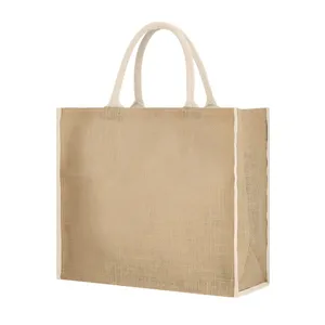 Borsa Tote in Juta Personalizzata Vasan, Prodotto Promozionale per Merchandising - Product Image 3