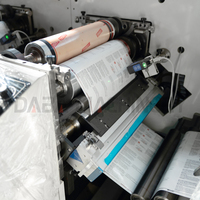 Machine d'impression d'étiquettes multicouches de haute précision pour les étiquettes de livrets et les étiquettes à décoller et révéler