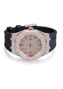 นาฬิกาสายยางคุณภาพพรีเมียม ประดับเพชร เหมาะสำหรับใส่ทำงาน เดินทาง และกิจกรรมฟิตเนส มีจำหน่ายในราคาที่แข่งขันได้ - Product Image 2