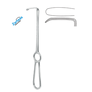 Retractor Langenbeck de Acero Inoxidable de Alta Calidad, 40X11 MM, Fabricante y Exportador de Instrumentos Dentales - Product Image 5