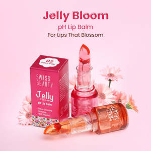 Bálsamo Labial con pH Jelly Bloom - Tinte Labial Vegano Hidratante con Vitamina E, Diseño Adorable - Product Image 4