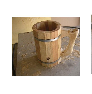 Taza de Madera Estilo Natural para Café, Agua, Té, Juego de Regalo, Tazas de Café Naturales y Mate para Utensilios de Cocina - Product Image 1