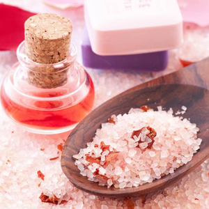 100% sel de l'Himalaya biologique de haute qualité 2-5mm poudre comestible saine rose foncé grossière dans une boîte en vrac emballage comestible himalayen - Product Image 1