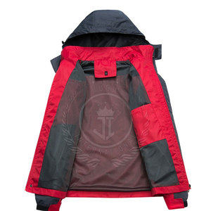 Chaqueta Cortavientos de Invierno Personalizada de Alta Calidad, Ecológica, Transpirable, de Nailon/Poliéster, con Logotipo Frontal, Servicio OEM - Product Image 2