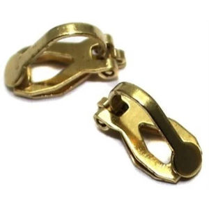 Pendientes de Clip Plateados y Dorados Más Vendidos al por Mayor, Material de Hierro, Tamaños Surtidos, Empaquetados en Caja para la Fabricación de Joyas - Product Image 6