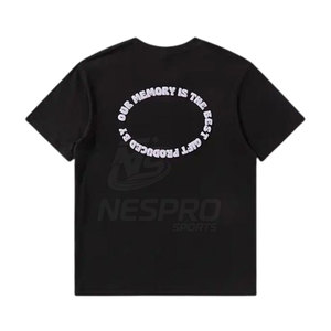 เสื้อยืดผู้ชายคุณภาพสูง OEM แขนยาว ผ้าถักเนื้อแน่น ด้านหน้าเป็นผ้าทอแบบเป็นมิตรต่อสิ่งแวดล้อม ระบายอากาศได้ดี ทรงหลวม คอกลม แห้งเร็ว เบาสบาย - Product Image 2