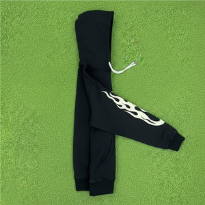 Sweat-shirts en coton d'hiver personnalisés de haute qualité avec logo brodé, polaire épais, surdimensionné, taille plus, unisexe - Product Image 3