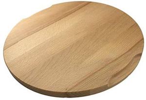 Tabla de charcutería circular Tabla de cortar de pizza de madera redonda con mango Tabla de cortar de queso Madera de acacia de alta calidad Redonda - Product Image 2