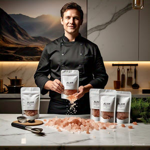 Sal del Himalaya Rosa orgánica certificada HACCP, granos finos y gruesos, embalaje personalizado, vitaminas complejas ricas en minerales para cocinar - Product Image 4