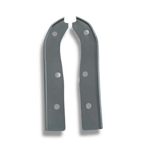 Gomas de guardabarros/protectores de piernas grises Lambretta SX + TV3 + Special - Product Image 1