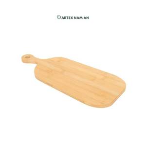 Tabla de Cortar de Bambú Gruesa, Duradera y de Grado Alimenticio para Cortar Carne, Verduras y Frutas - Product Image 1