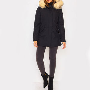 Vestes parkas personnalisées pour femmes veste parka longue respirante et résistante à l'eau vente en gros de vestes parkas légères pour femmes en hiver - Product Image 5