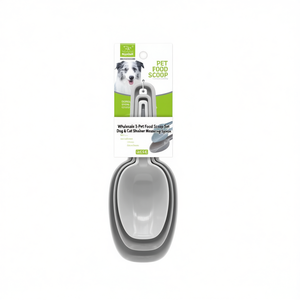 Juego de 3 piezas de cucharas medidoras para alimentos de mascotas al por mayor, pala para perros y gatos, cuchara medidora, fabricado por una empresa de comederos y tazones premium para mascotas - Product Image 2