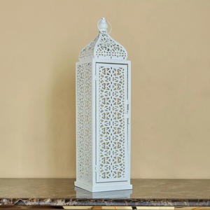 โคมไฟหลุมฝังศพอลูมิเนียมที่มีแม่ลายใบไม้ออกแบบสีได้เองทั้งในร่มและกลางแจ้งบ้านและสวนฟ้าผ่าดีไซน์คลาสสิก - Product Image 4