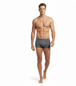 Slips en coton pour homme Slate Motion Grey, tissu extensible respirant, conçu pour un confort quotidien équilibré - Product Image 3