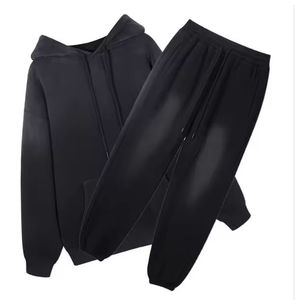 ชุดวอร์มวิ่งออกกำลังกายผู้ชาย ขายดี คุณภาพสูง แบบย้อมสีเอซิด น้ำหนักเบา - Product Image 3