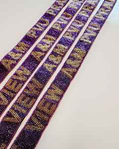 Monedero personalizado con cuentas StrapHBCUGrambling StatePrairie View A & MMardi Gras - Product Image 2