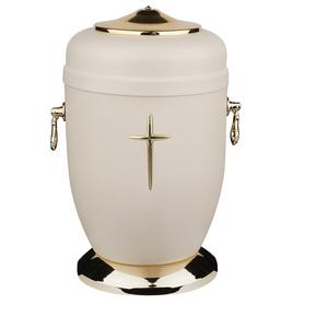 Urnas de cremación de Metal de latón macizo Acabado antiguo Contenedor de cenizas funerarias Tarro Olla Urnas de cenizas para adultos de alta calidad - Product Image 3