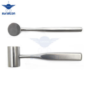 Los mejores instrumentos, mazos quirúrgicos ortopédicos, 30mm de diámetro, 300g, 19cm, hueso, acero inoxidable, Manual, mazo de botella compatible con MOL para - Product Image 6