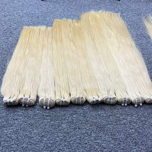 Cabello natural virgen Cabello de trama recta de un donante, cabello virgen de alta calidad Cabello virgen 100%, cabello crudo para mujeres - Product Image 3