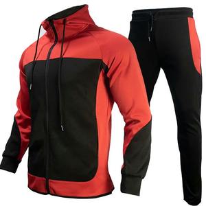 Ropa deportiva informal con capucha de otoño-invierno para hombre, Sudadera de manga larga y pantalones sueltos, traje Cargo para correr al aire libre - Product Image 1